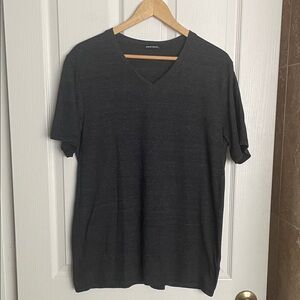 Broken English V Neck Tee Shirt